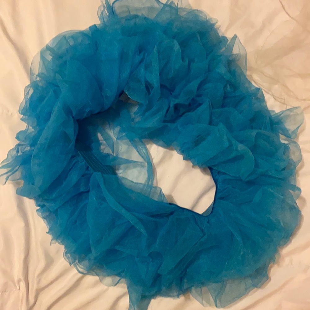 Blue tulle tutu fairy adult Halloween fairy or kids play costume
